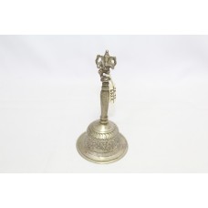 Temple Bell Silver 925 Sterling Indian Handcrafted Ganesha Solid Antique Vintage
